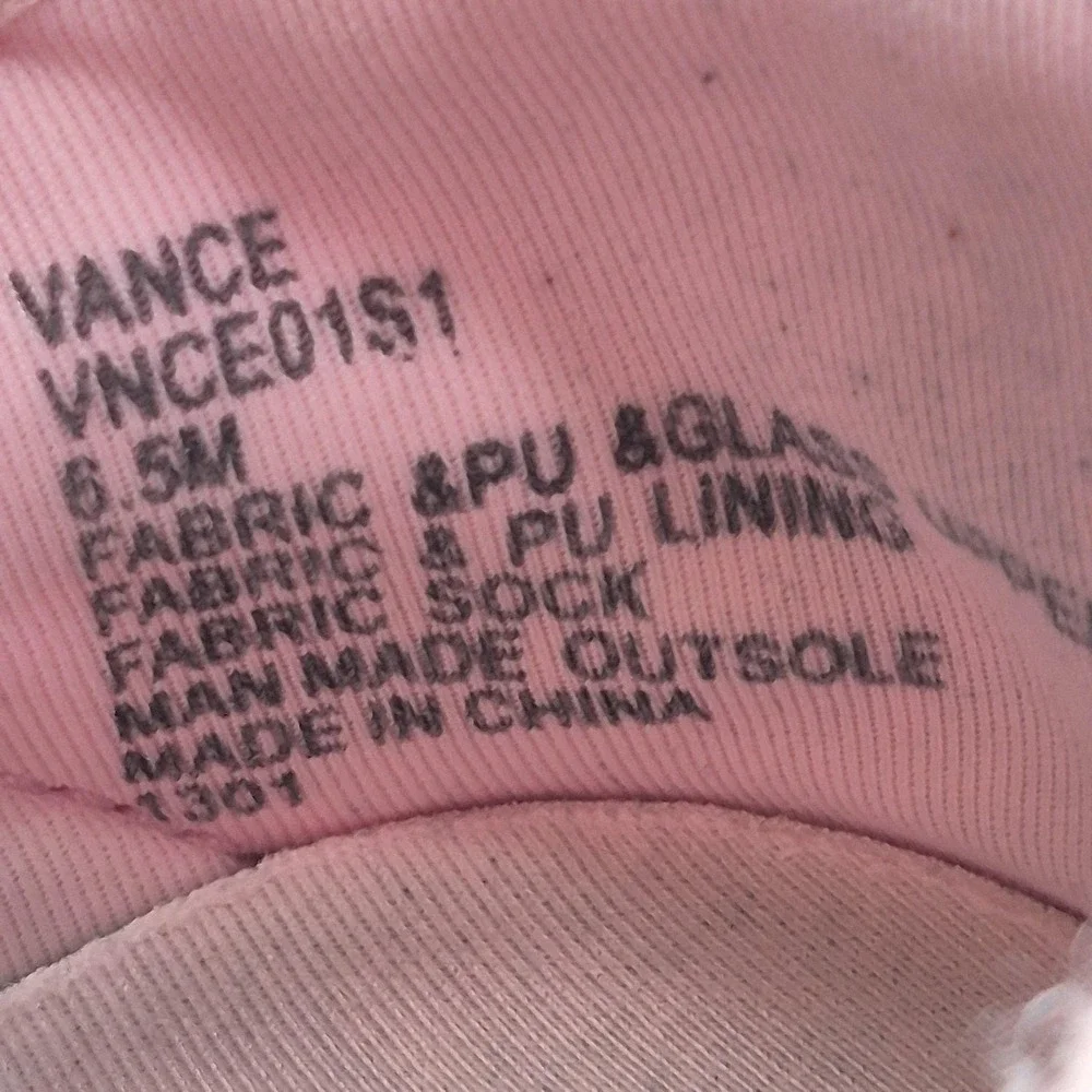 Steve Madden Vance Shoes Womens Size 6.5 Pink Mesh Rhinestone Sneakers‎ VNCE01S1